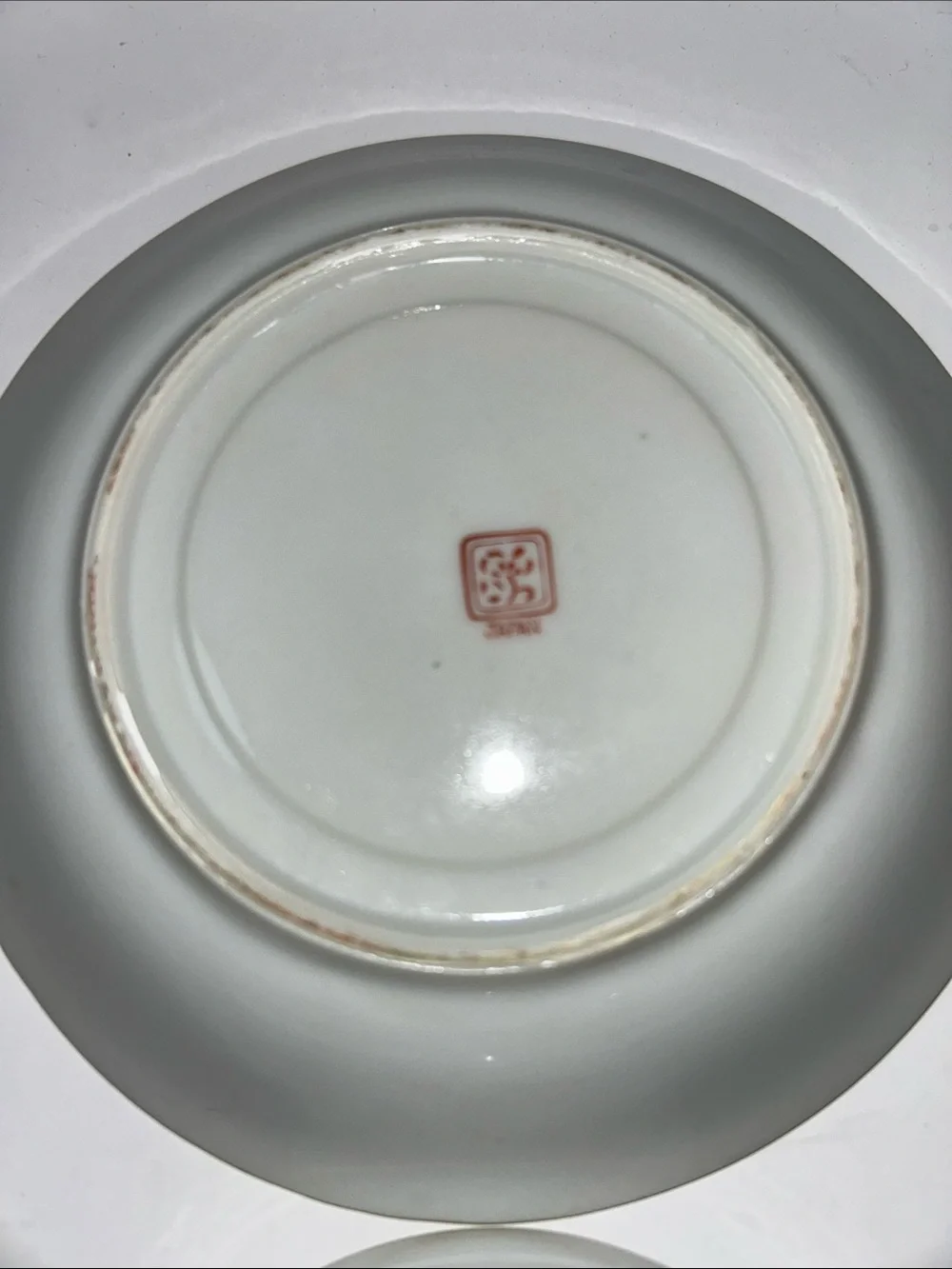 Hand Painted Floral Print Teacup and Saucer Marked Japan Cottage core Style